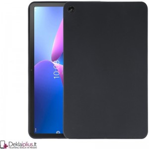 Plonas silikoninis dėklas - juodas (Lenovo tab m10 plus 10.6 (3rd gen) (TB128XU-ZAAJ0145PL-ZAAN0113SE)